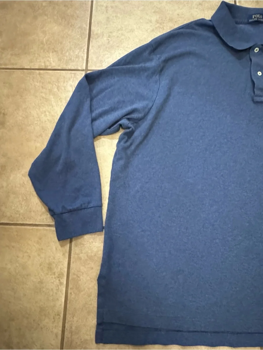 Ralph Lauren Men's Long-Sleeve Polo — Deep Blue